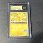 Pokémon Pikachu 214 Sv: Scarlet & Violet Promo Illustration Contest Holo CGC 10