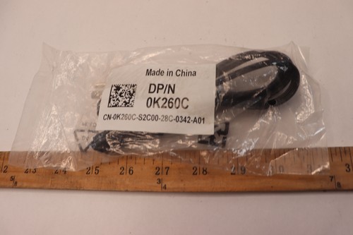 Power Supply Cord Cable for Dell 3 Black 3-Pin Plug 3 Prong 0K260C - Afbeelding 2 van 3