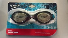 NEW Speedo Performance Fit Adult Hyper Boom Goggle Leakproof Lenses 14