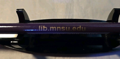VTG Unsharpened Pencil Lib.mnsu.edu Find It At Your MSU Library 