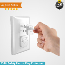 Baby-Proof Outlet Covers 32 Pack - Child Safety Electric Plug Protectors