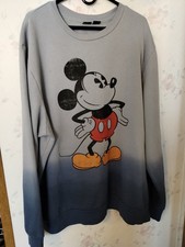 Disney Mickey Mouse Long Sleeve Blue Sweatshirt Size 3XL
