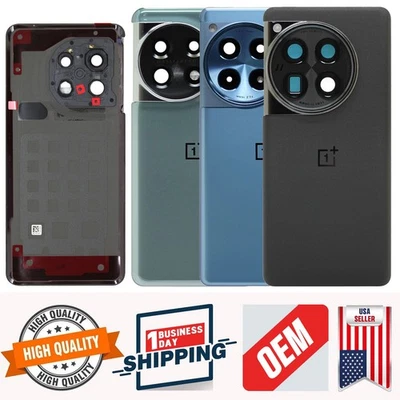 OEM Back Battery Cover Rear Housing Door Replacement For OnePlus 11 12 12R 5G 1+