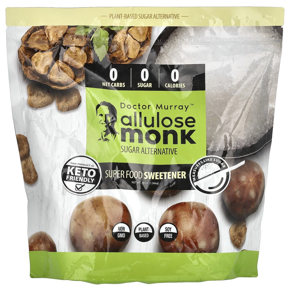 Allulose Monk, Sugar Alternative , 48 oz (1.36 kg)