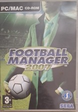Football Manager 2007 PC/Mac CD-ROM Manuale Incluso