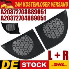 2-Türen Abdeckung Lautsprecher Blende Vorne L+R Für Mercedes W203 CLC/Coupe `