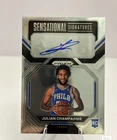 2022-23 Panini Prizm Julian Champagnie Rookie Sensational Auto No.SS-JU