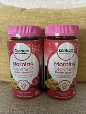 Centrum Morning Sickness Relief w/B6, Citrus Ginger, 120 Gummies TOTAL