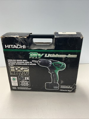 Metabo HPT/Hitachi DS10DFL2 12V Lithium-Ion Drill Driver and BCL1015S Battery