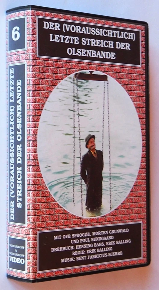 Der (voraussichtlich) letzte Streich der Olsenbande 6 VHS Video DDR Synchro.1974 - Bild 2 von 4