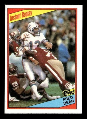1984 Topps #355 Fred Dean San Francisco 49ers