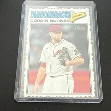 2026 Topps Heritage Corbin Burnes #238 DECKLE EDGE SP Arizona Diamondbacks