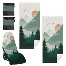 Car Towel Seat Covers 2 Pack With Storage Bag Multifunctional Gym Towel Car Towel Seat Covers 2 Pack With Storage Bag Multifunctional Gym Towel