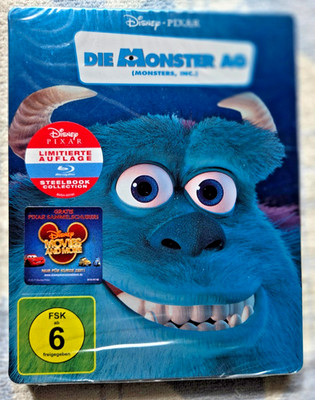 Die Monster AG - Steelbook [Blu-ray] (Limited Edition)  NEU OVP
