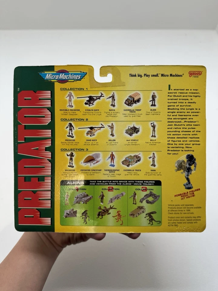 Micro Machines Predator Collection 1 - NEW/SEALED - Image 2 of 4