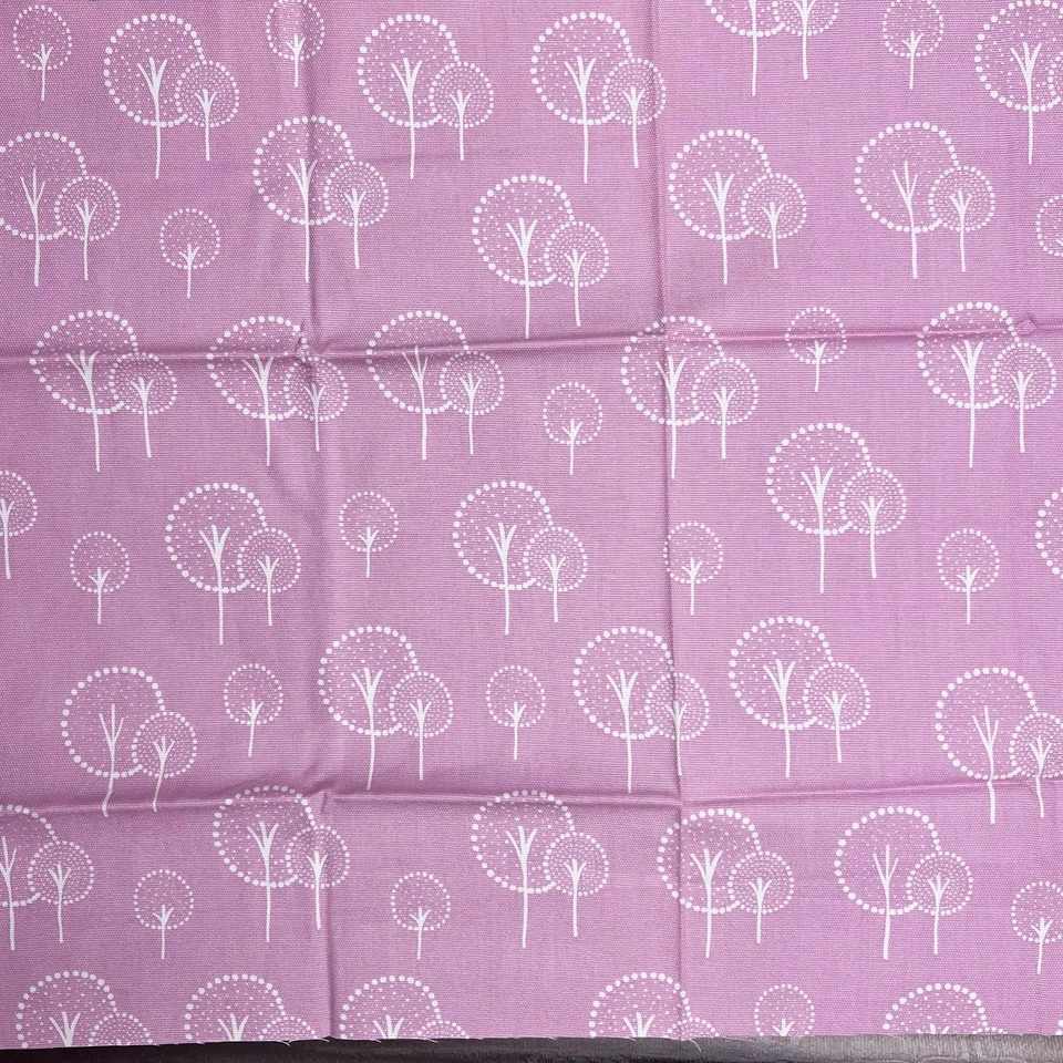 Lotta Jansdotter Glimma canvas fabric set 3 piece stripe floral yellow pink - Image 3 of 4