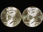 1994-P and D Kennedy Half Dollars (2 coins) AU++. Free Shipping!