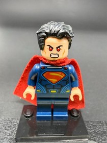 Lego Superman Minifigure sh219 76044 76087 DC Super Heroes Lot Rare Retired