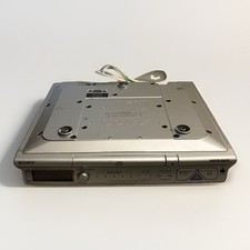 Sony ICF-CD543RM 4-Band Under Cabinet Kitchen CD Clock Radio TESTED - No Remote