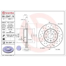 Bremsscheiben + Beläge vorne für Skoda Octavia 3 5E3 5E5 | 187195
