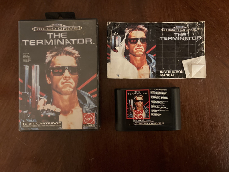 SEGA Mega Drive | The TERMINATOR | Complete With Manual | UK Version