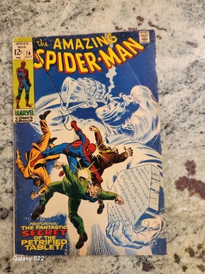 Amazing Spider-Man # 74, 1969, F- 5.5! Silvermane! Marko! We Combine Shipping!