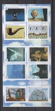 BELGIUM 2014 Rene Magritte booklet paintings art  mnh** boekje 147