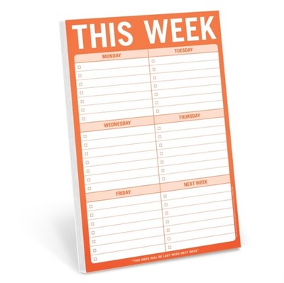 This Week Pad (Orange) (Other printed item)