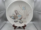 Vintage Red Wing Pottery Bob White Quail Dinner Plates 11” MCM Set Of 5