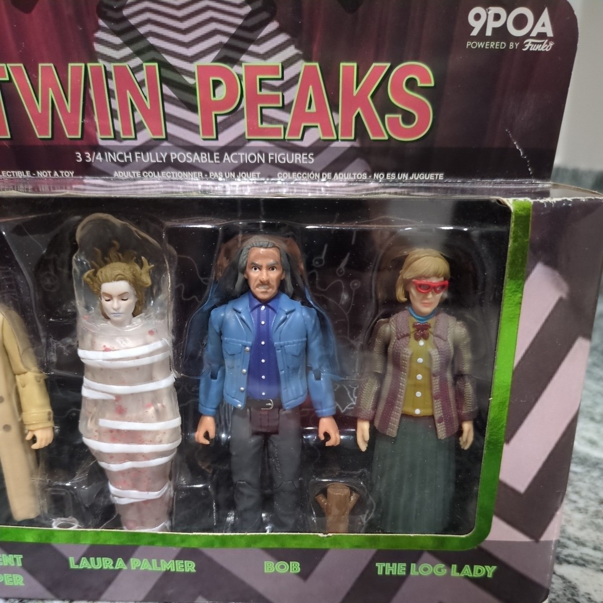 Funko Twin Peaks Dale Cooper/Laura Palmer/Bob/Log Lady Action