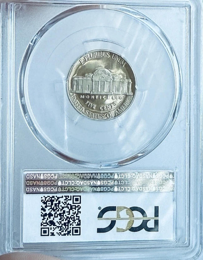 1999-S Jefferson Proof 5c ~ PCGS PR70 DCAM ~ Lite Tone ~ Perfect Grade Deal ~#38 - Image 2 of 4