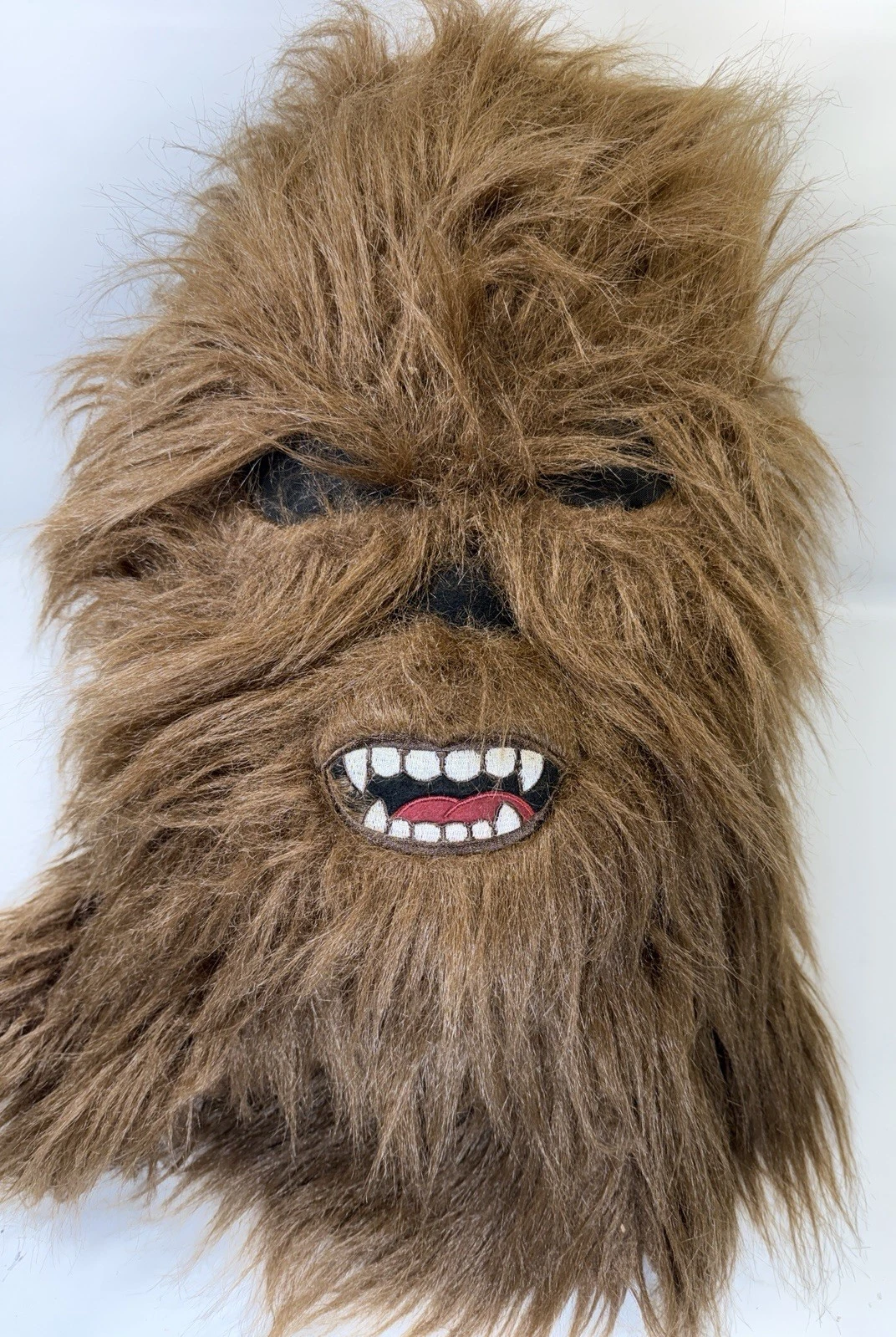 Star Wars Chewbacca Full Head Faux Fur Costume Mask Adult Wookiee