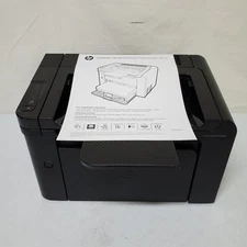HP LaserJet P1606dn Monochrome Printer W/Toner Duplex Network USB