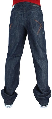 Rocawear Men's Designer Denim Jeans Paper Trail Indigo Denim Jeans W30 - Picture 5 of 5