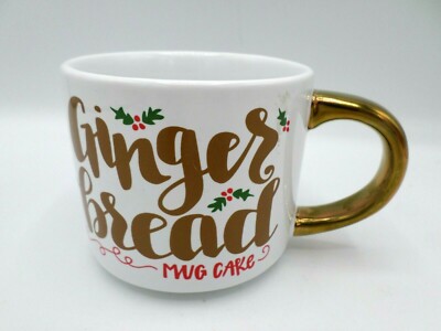 Gingerbread Coffee Mug With Recipe Threshold Stoneware