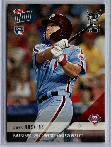 2018 Topps Now HRD-3 Rhys Hoskins