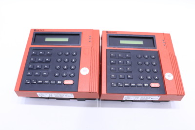 LOT OF (2) KRONOS P/N 8600615-016 480F TIME CLOCK 12-24HOUR