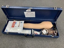 NASCO Life / Form LF00698 Injectable Training Arm Medical Manikin Trainer Case