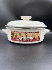 Villeroy & Boch DESIGN NAIF Wedding Large Oval Covered Casserole Dish  3 Quart
