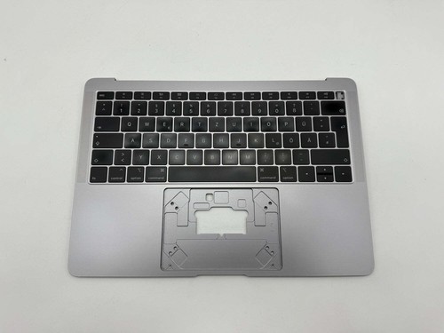 Macbook Air 13" 2018 2019 A1932 Topcase QWERTZ Tastatur Grau #T744