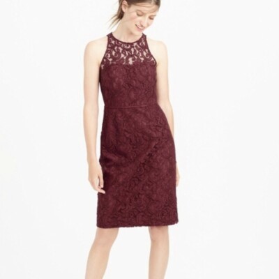 NWOT J.Crew Pamela Leaver Lace Dress: Size 4 | eBay