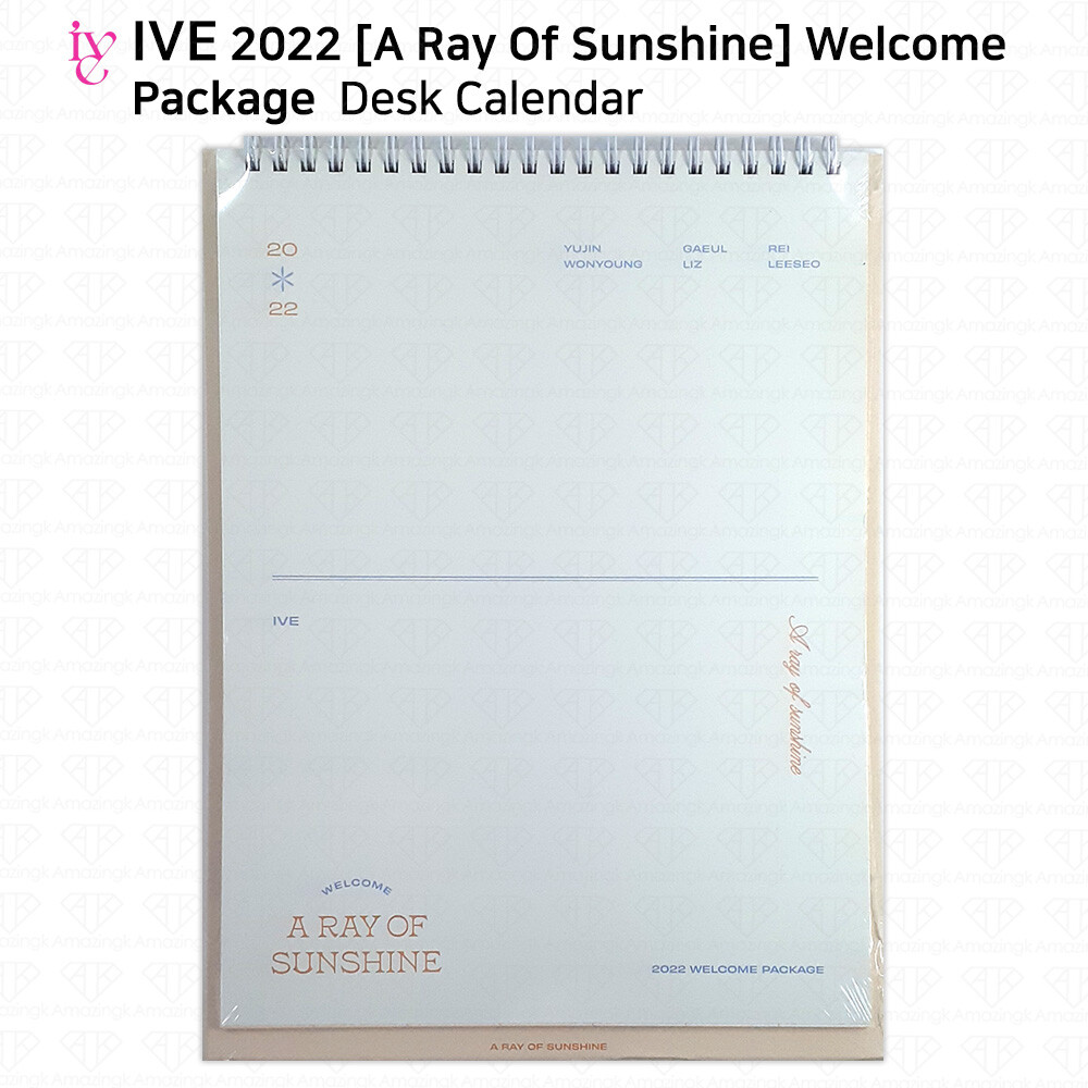 IVE 2022 Season's Greetings A Ray Of Sunshine Welcome Package