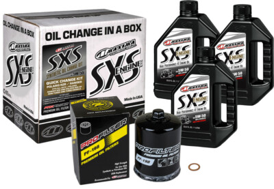 Maxima 5W50 Synthetic Oil Change Kit Polaris RZR XP 1000 4x4 2014-2024