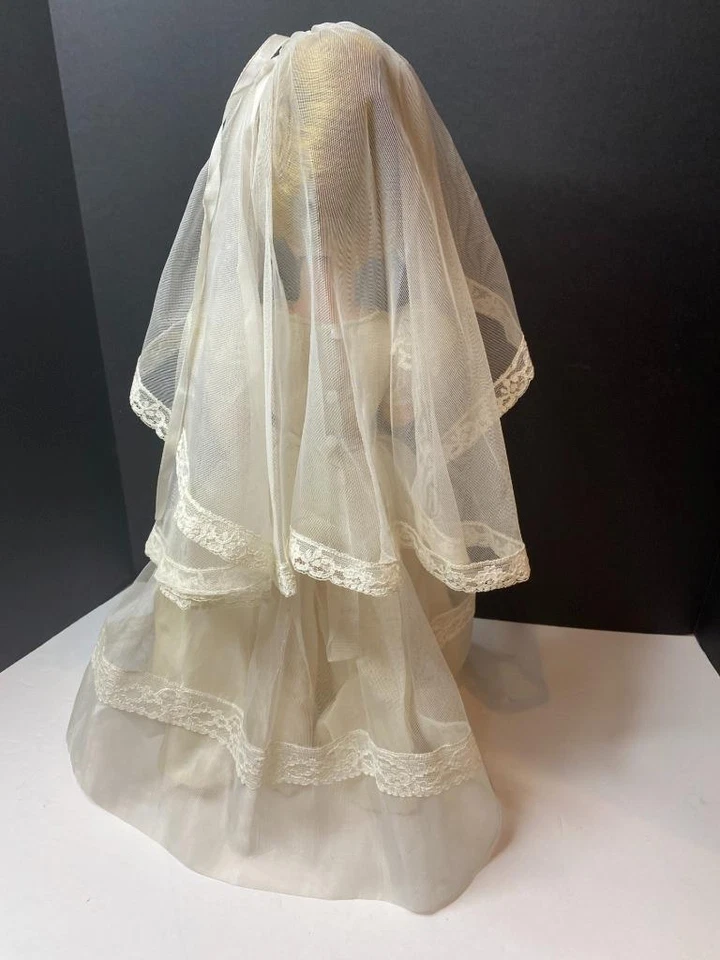 Boneca noiva caminhante personagem americana Sweet Sue 1955 22" A/O joelhos articulados cotovelo - Imagem 4 de 4