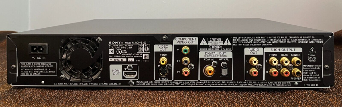 Sony BDP-S300/SM Blu-Ray Player for sale online | eBay