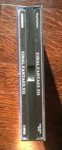 Final Fantasy VII 7 PlayStation 1 Complete Black Label W/ Manual - Picture 2 of 9