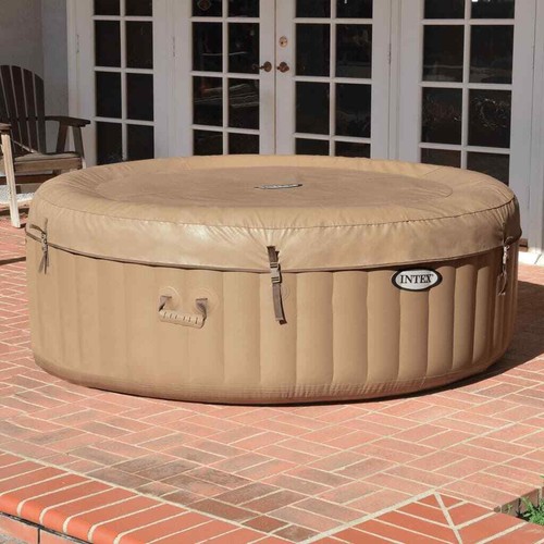 Whirlpool Rund 196x71cm Spa Heizung Massage Aufblasbar In-Outdoor Pool INTEX - Bild 5 von 12