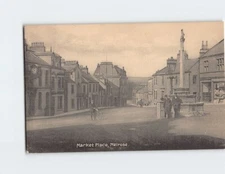 Postcard Market Place Melrose Scotland