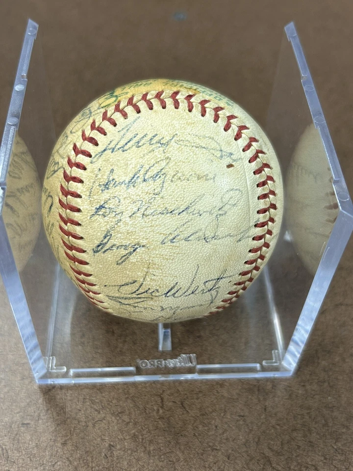 1961 Detroit Tigers Signed Team Ball Al Kaline Jim Bunning 27 Signatures PSA/DNA - Image 4 of 4