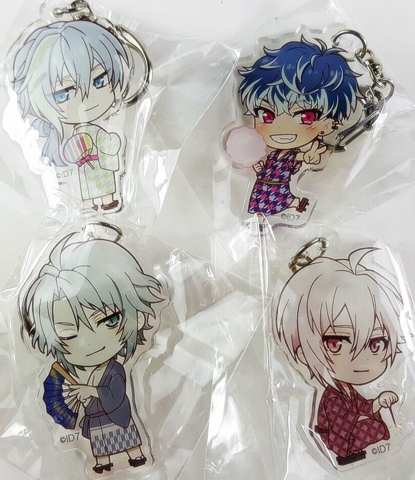 Idolish7 Momo Tenn Gaku Yuki Acrylic Mascot Keychain Yukata ver